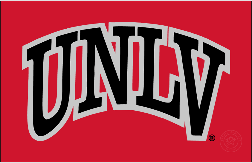 UNLV Rebels 2018-Pres Alt on Dark Logo iron on transfers for T-shirts